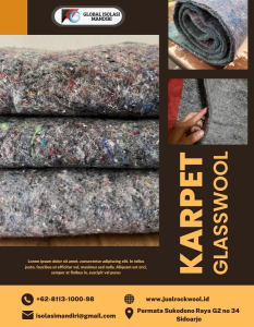 Glasswool Karpet 