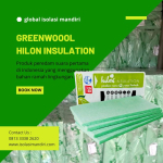 Greenwool Peredam Suara Dan Panas 5cm Murah