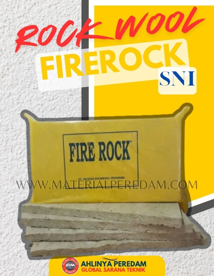 Rockwool Slab D100 Murah