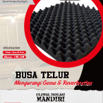 Efektifitas Busa Telur Dalam Menyerap Suara Untuk Peredam Ruangan Di Tahun 2024