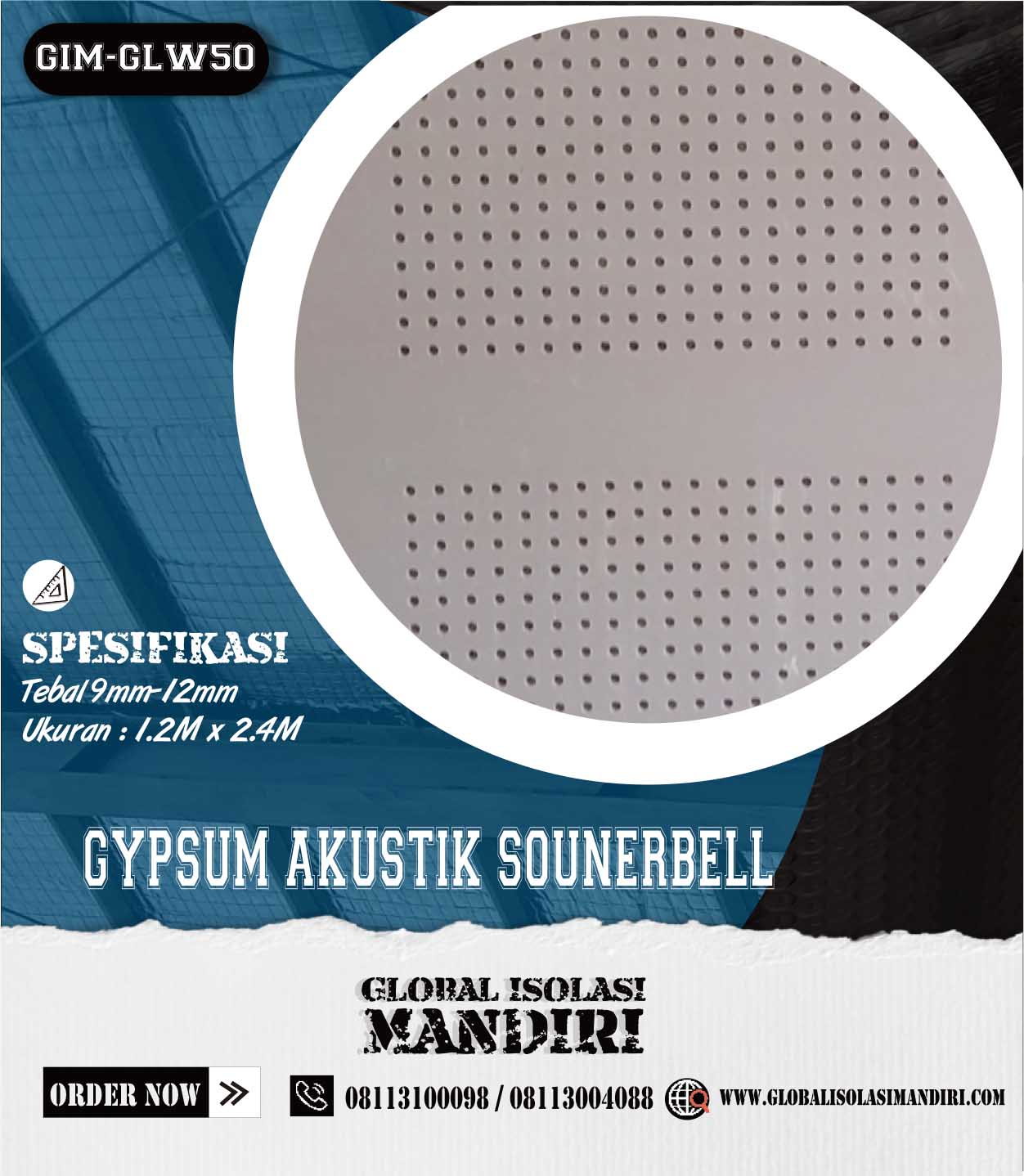 Mengungkap Keunggulan Gypsum acoustic untuk Ruang Ideal: Solusi Peredam Suara yang Efektif