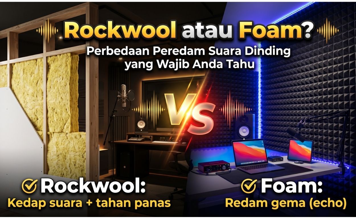 Rockwool atau Foam