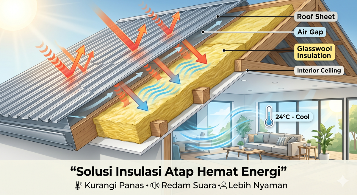 Harga Glasswool Blanket