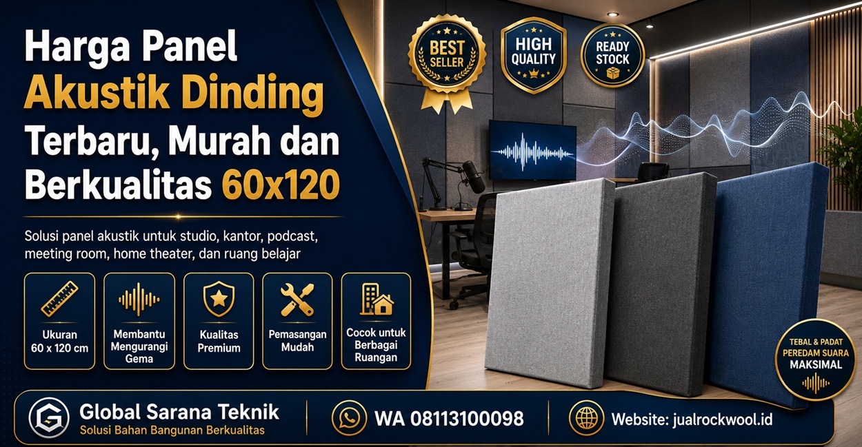 Harga Panel Akustik Dinding