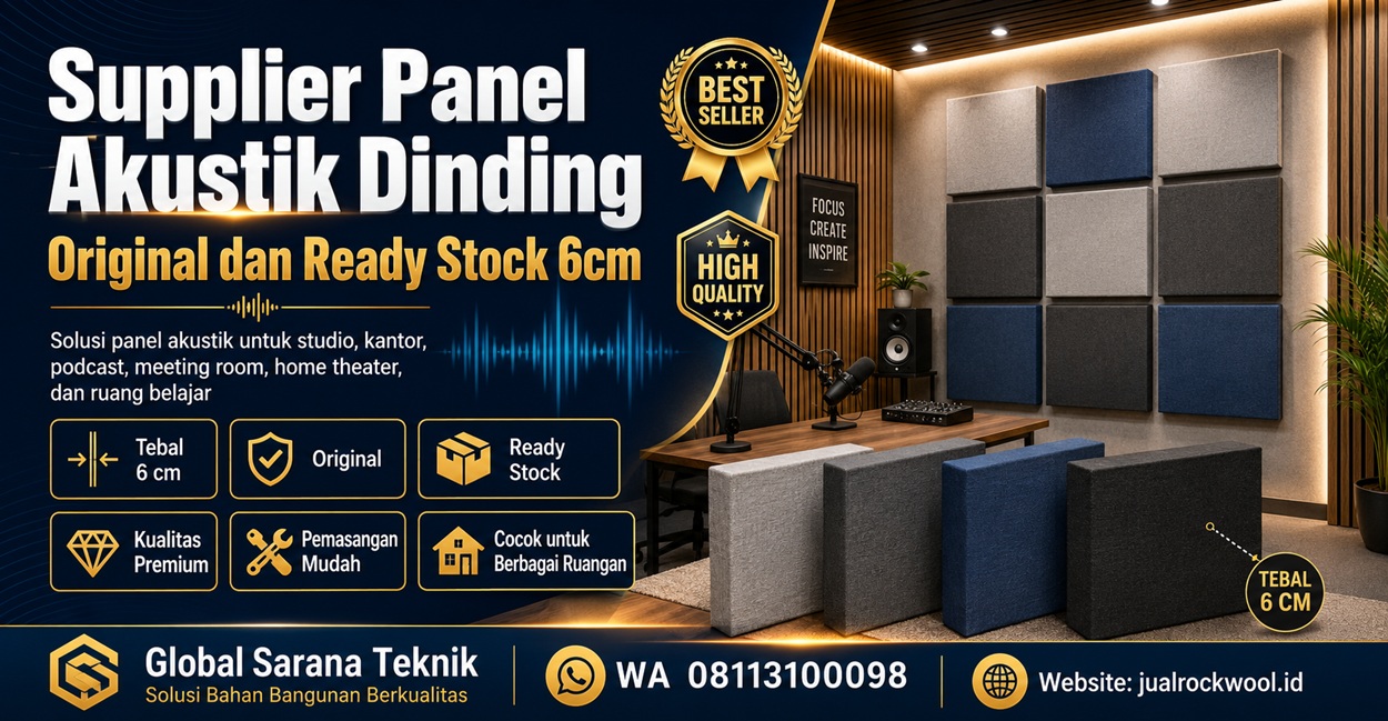 Supplier Panel Akustik Dinding